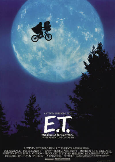 Filmplakat E. T. - Der Außerirdische