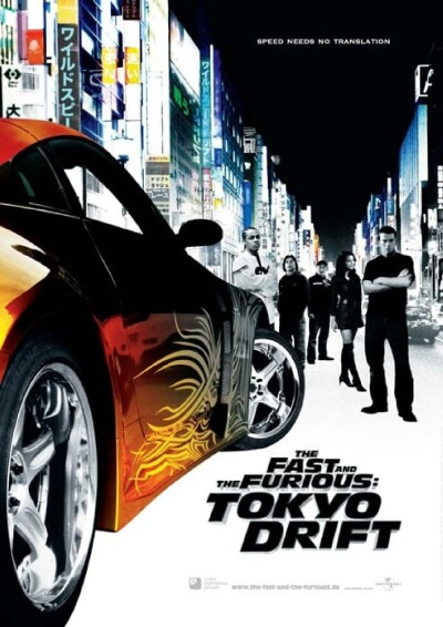 Filmplakat The Fast and the Furious - Tokyo Drift